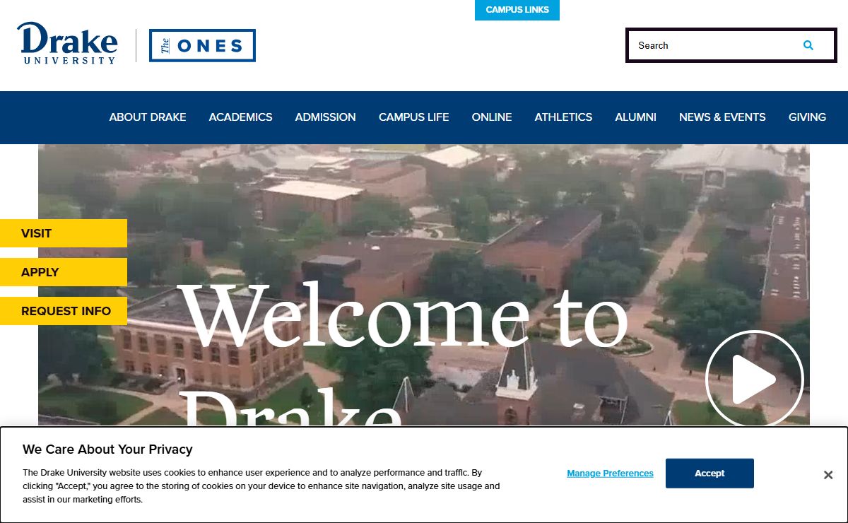 Top Private University | Drake University
