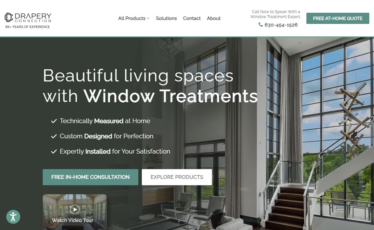 Beautiful Draperies, Blinds & Shades | Drapery Connection - Chicago, IL