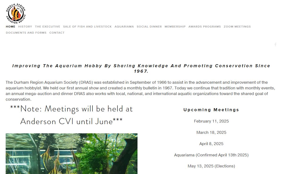 Durham Region Aquarium Society