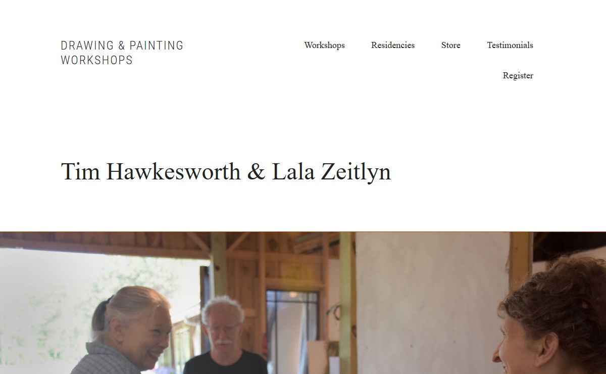 Drawing & Painting Workshops – Tim Hawkesworth & Lala Zeitlyn
