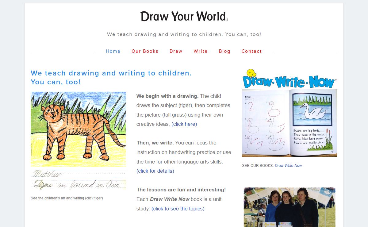 Draw Your World - Teach Drawing and Writing to Children - Draw Your World
