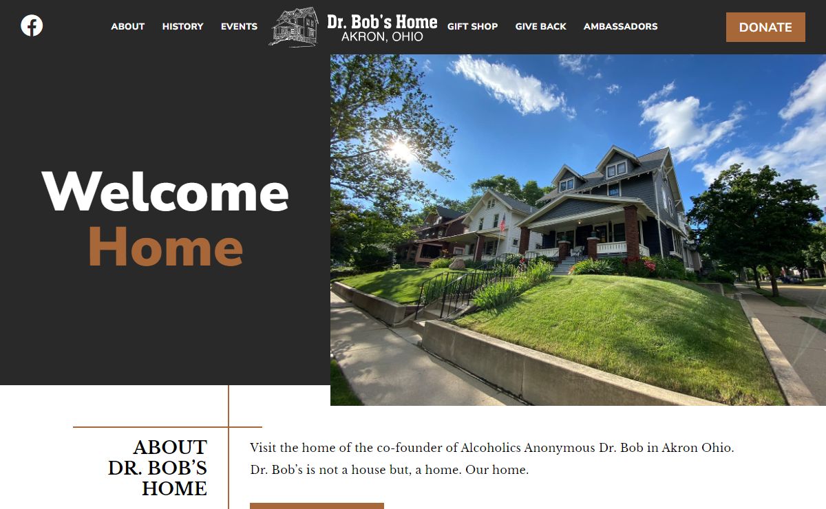 Dr. Bob's Home | Co-Founder of Alcoholics Anonymous