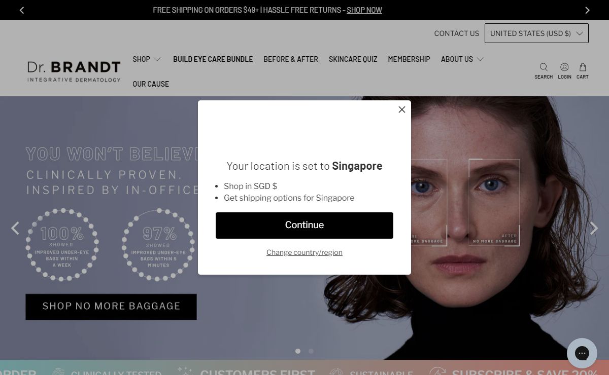 Dr. Brandt Skincare Take The Doctor Home