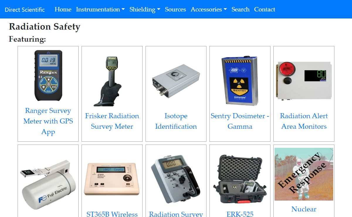 Nuclear Instrumentation and Radiation Shielding