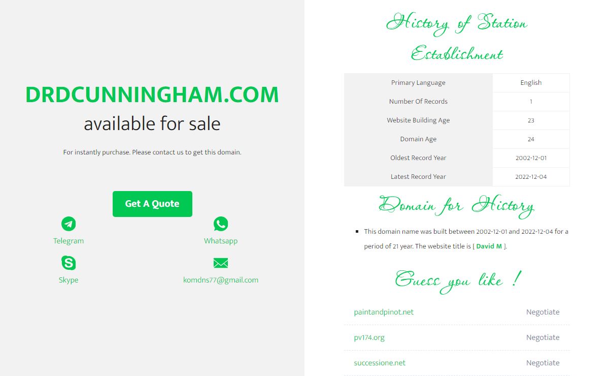 David M - DRDCUNNINGHAM.COM