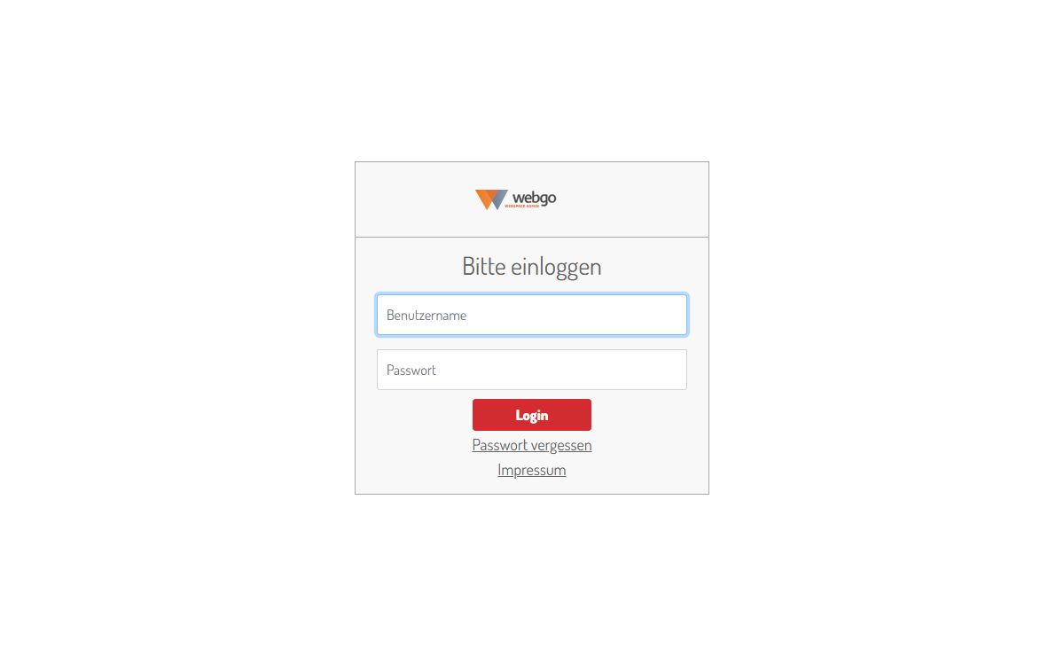 webgo Webspace-Admin