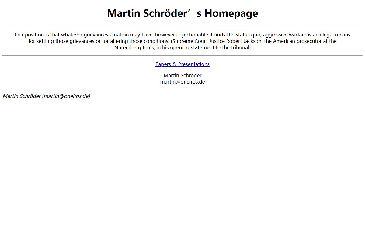 Martin Schröder