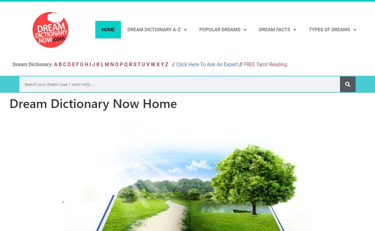 Dream Dictionary Now! FREE Online A-Z Dream Interpretations!