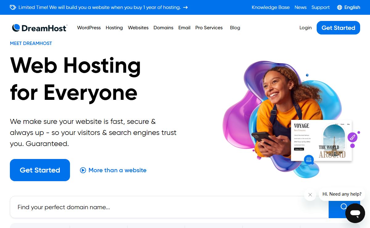 Web Hosting for Everyone - DreamHost