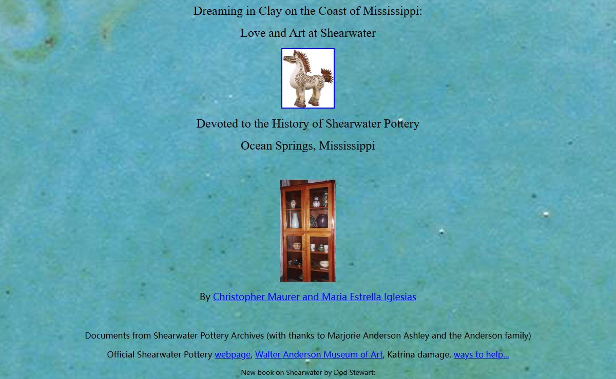Shearwater Pottery: Dreaming in Clay