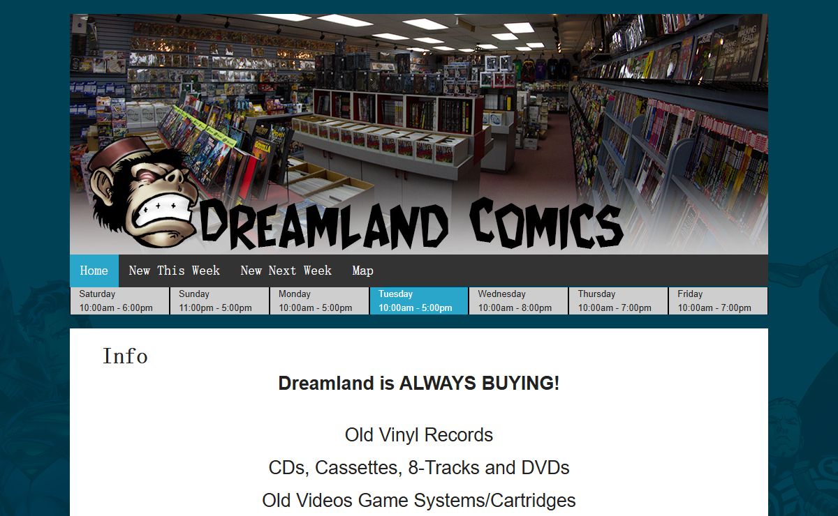 Dreamland Comics