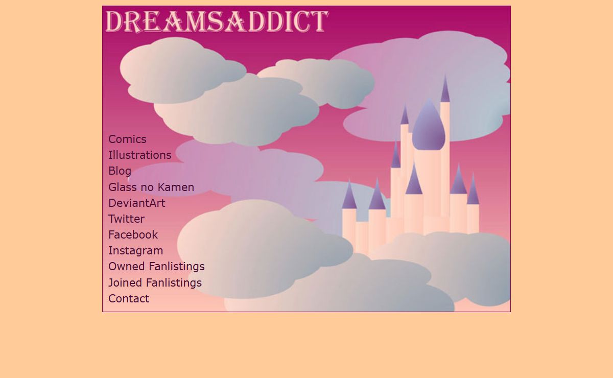 DREAMS ADDICT [dot] com - Web design, graphic design, manga and art