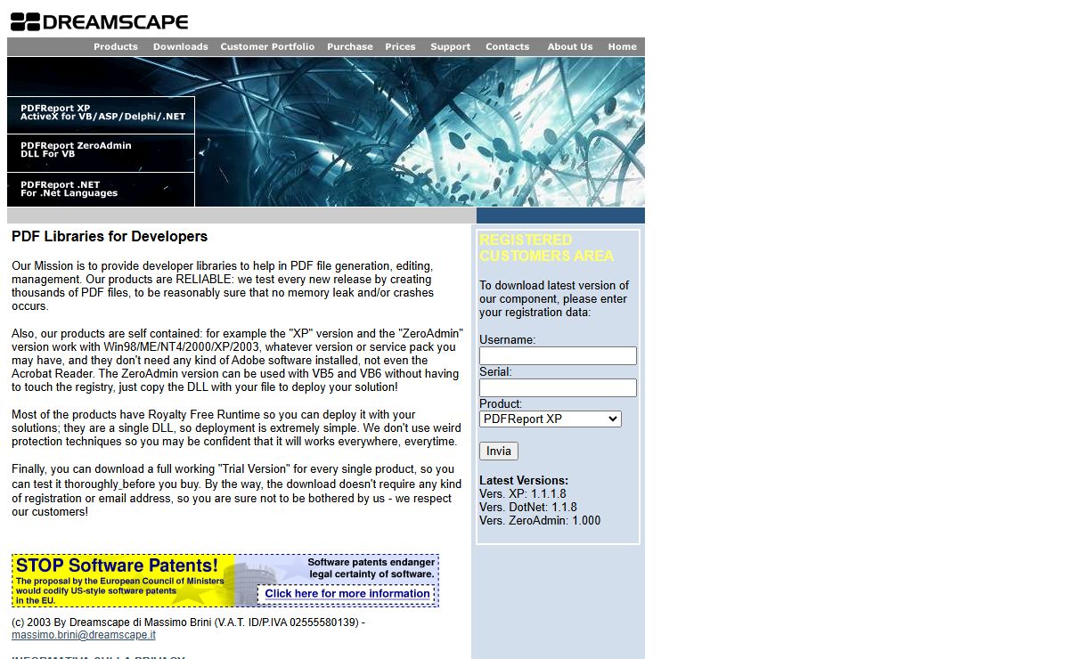 Dreamscape - Makers of PDFReport