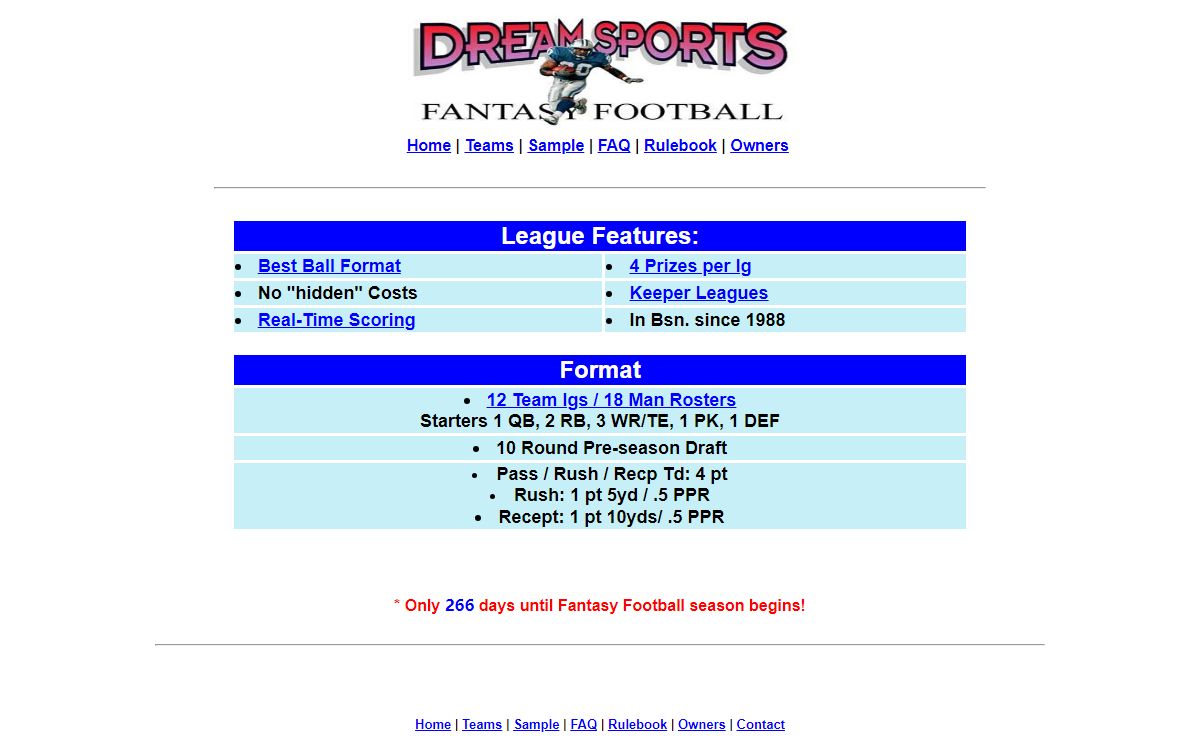 Dream Sports - Fantasy Football