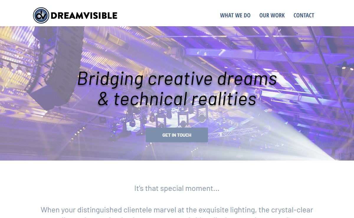 Live Events & Entertainment | DreamVisible LLC