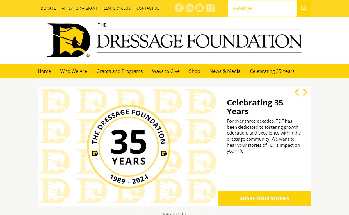 Home : The Dressage Foundation