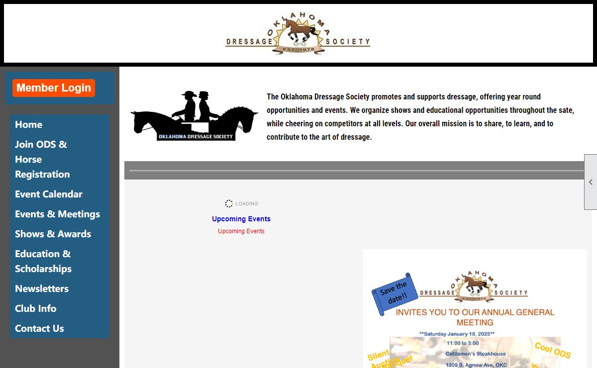 Home - Oklahoma Dressage Society