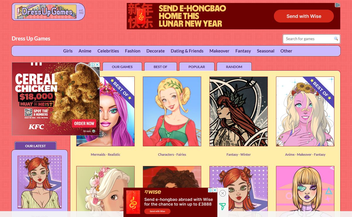Dress Up Games