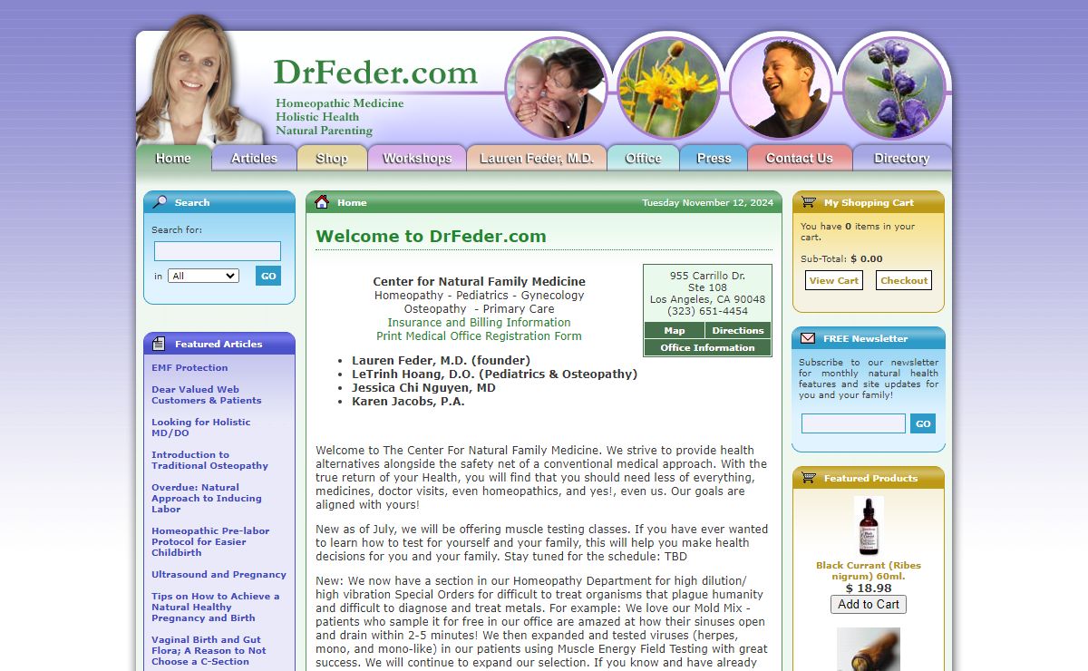 DrFeder.com - Official Website for Dr. Lauren Feder