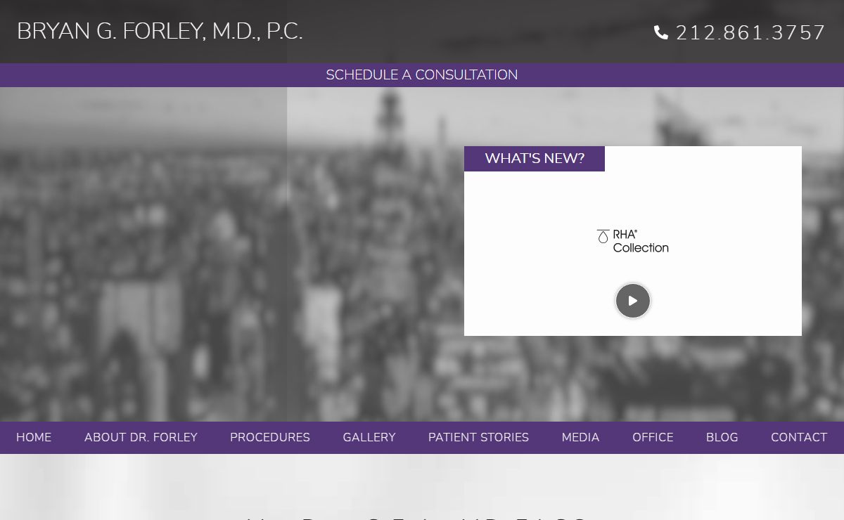 Dr. Forley - Plastic and Reconstructive Surgery NYC