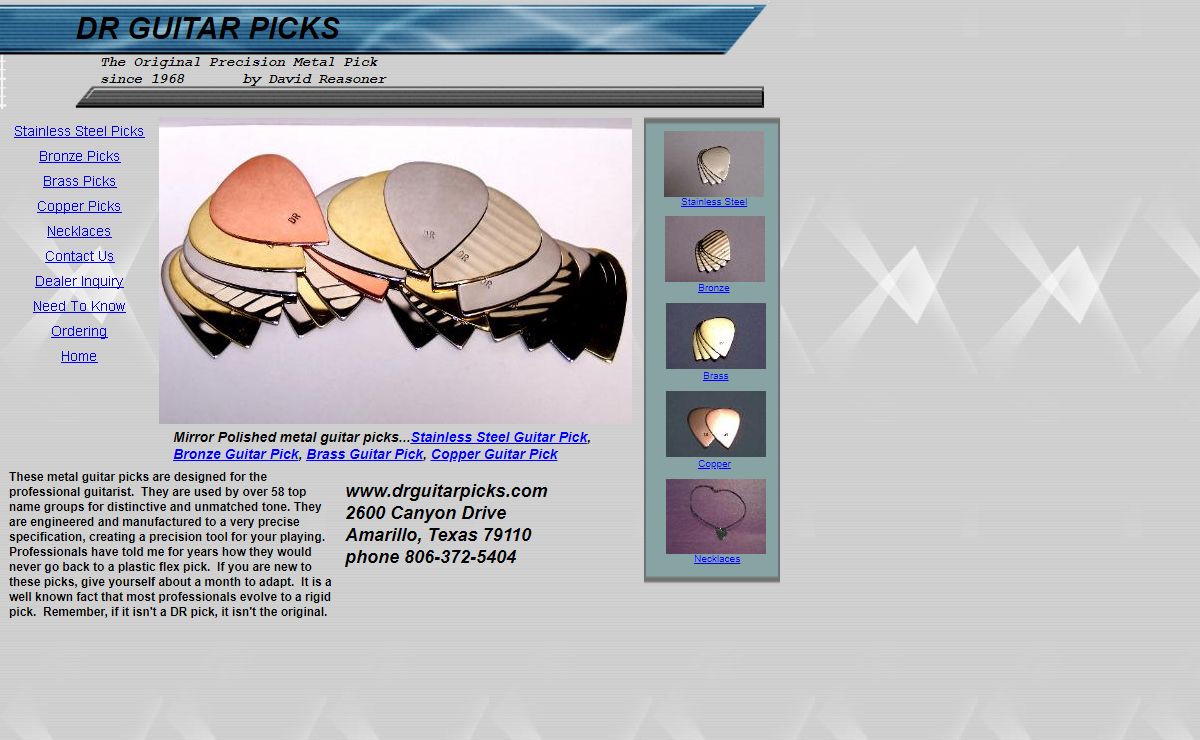DR GUITAR PICKS