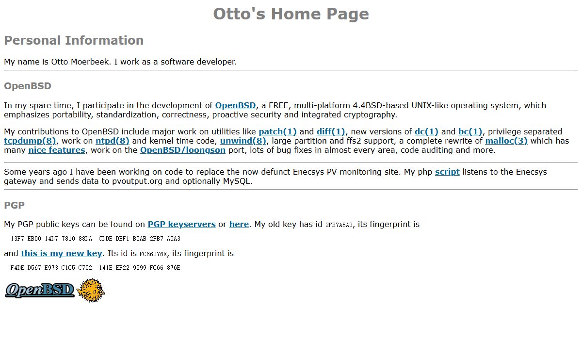 Otto's Home Page