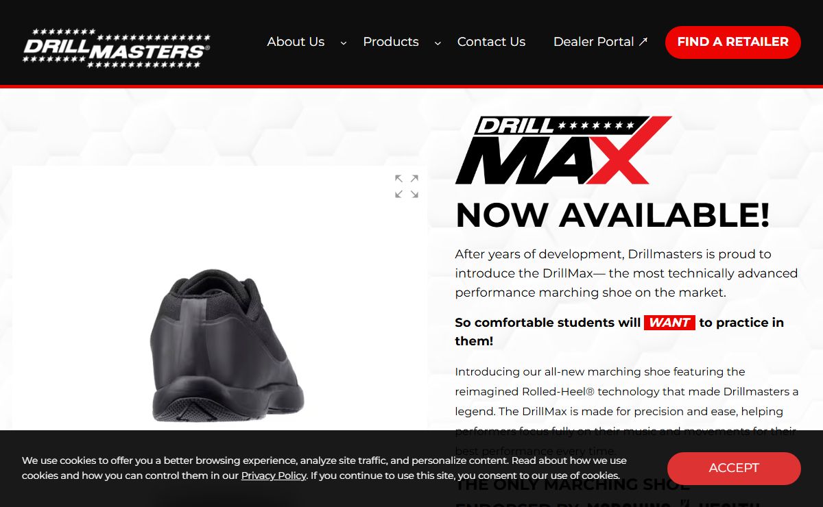 Drillmasters | The #1 Name In Marching Shoes