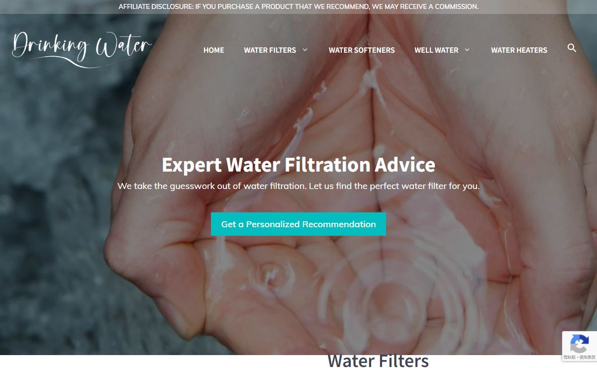 Drinking Water - Water Treatment, Guides & Recommendations
