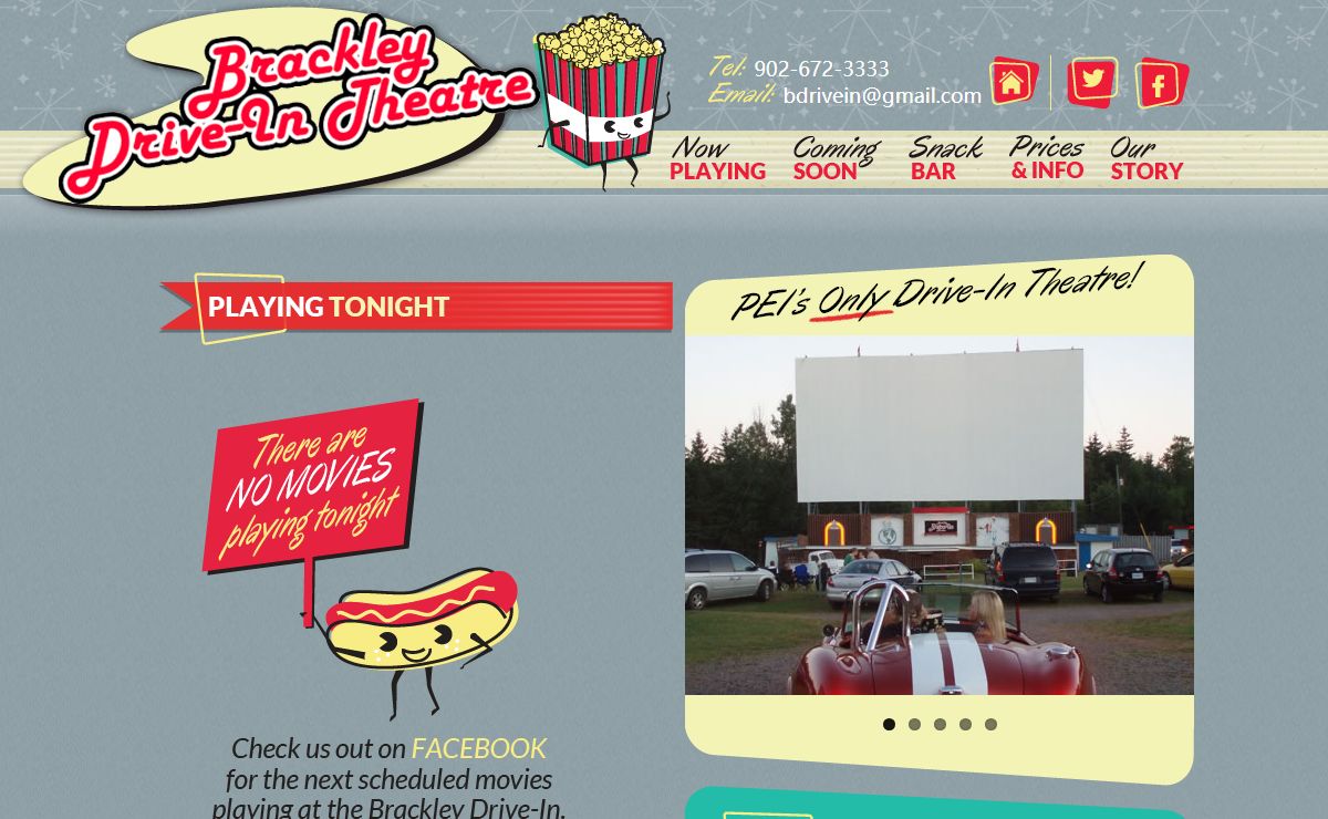 Brackley Drive-In Theatre - Prince Edward Island (PEI) - Drive In Theatre