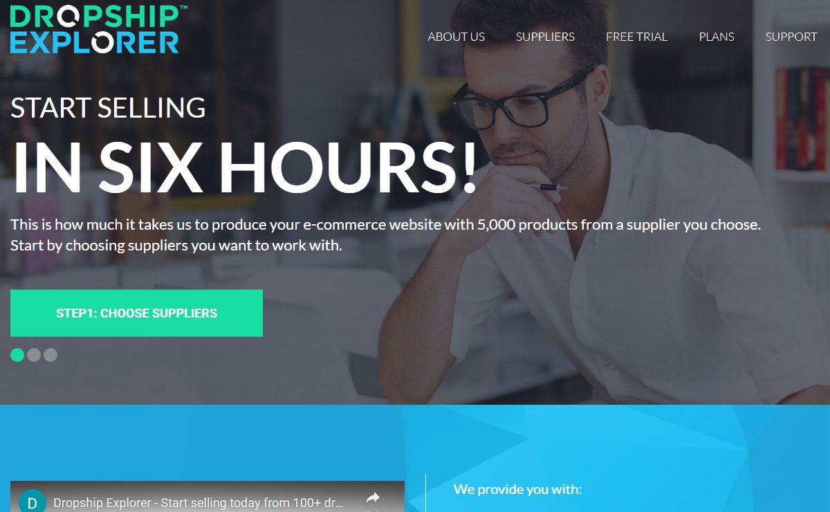 Dropship Explorer - an e-commerce services company