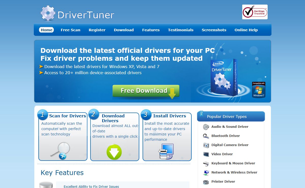 LionSea DriverTuner™ - The Best Driver-Updating Program - DriverTuner ™