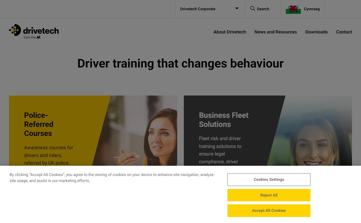 Drivetech, from the AA | Driven to keep people safe