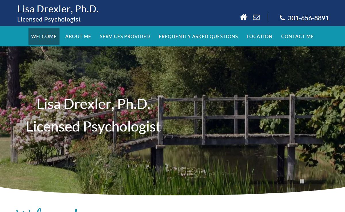 Home: Psychologist, Therapist for Anxiety - Depression | {Chevy Chase Bethesda DC} 20815