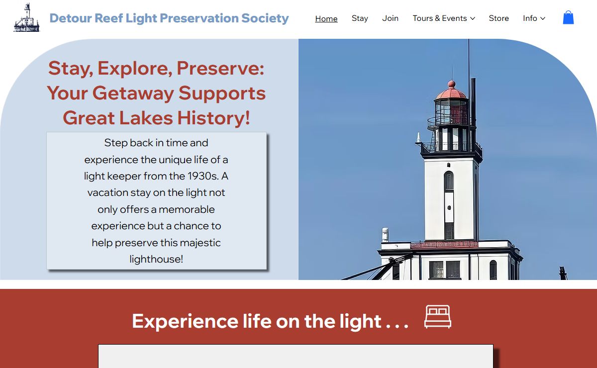 Home | Detour Reef Light