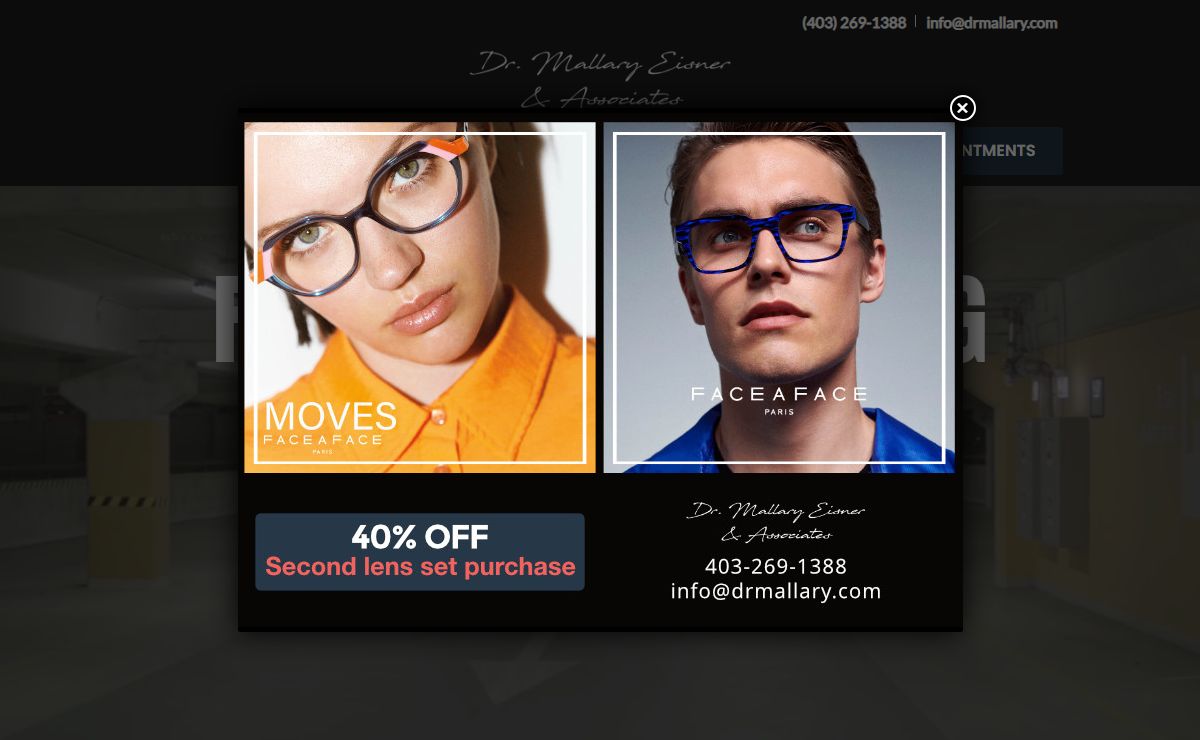 Dr. Mallary Calgary Optometrist | Eyeglasses, Contact Lenses, Sunglasses