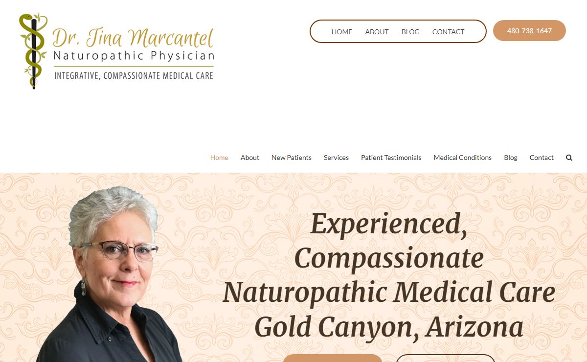Home - Dr. Tina Marcantel, RN, ND Gold Canyon, AZ