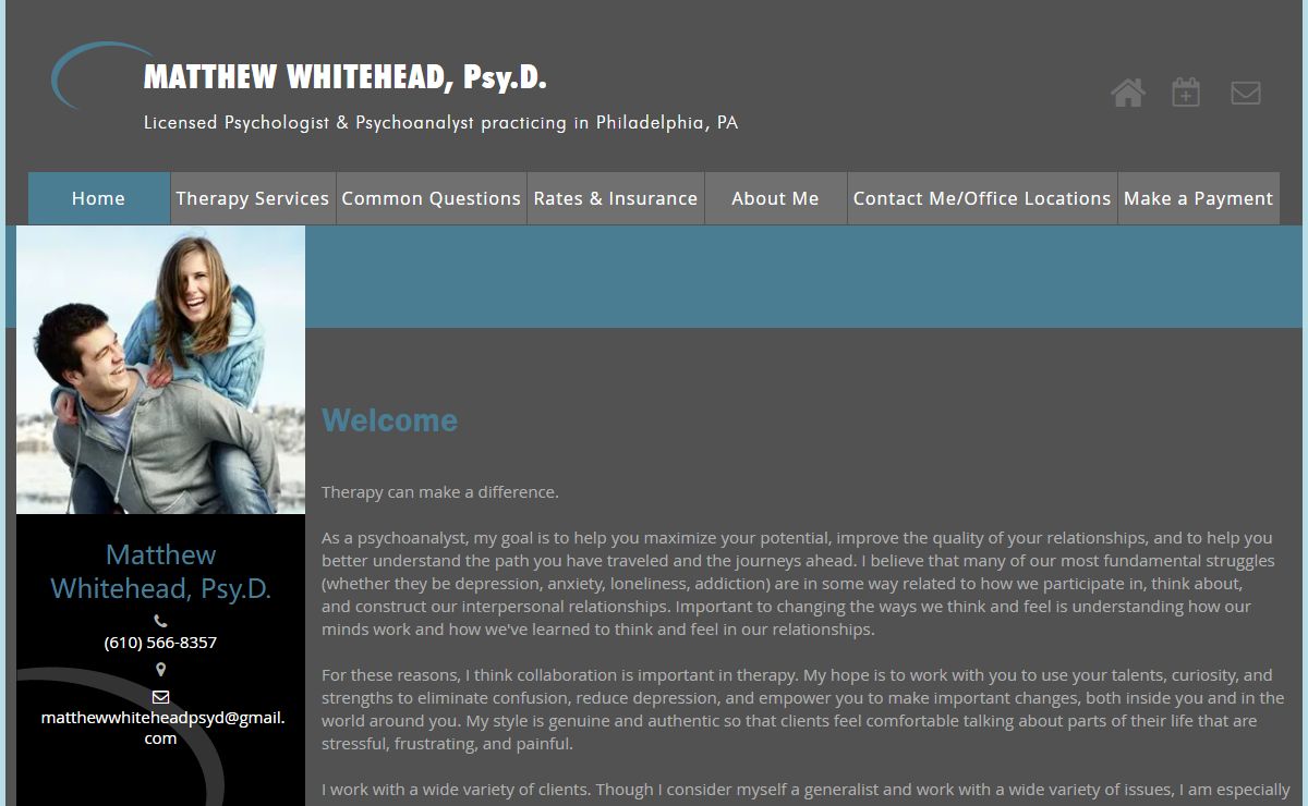 MATTHEW WHITEHEAD, Psy.D.
