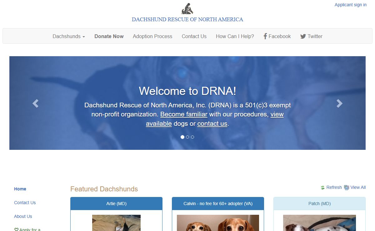 Dachshund Rescue of North America