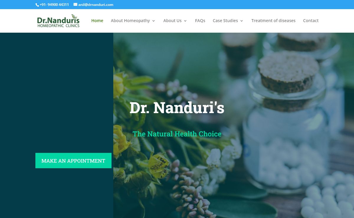 Dr Nanduri Homeopathic – Top Homeopathic Clinics in Hyderabad