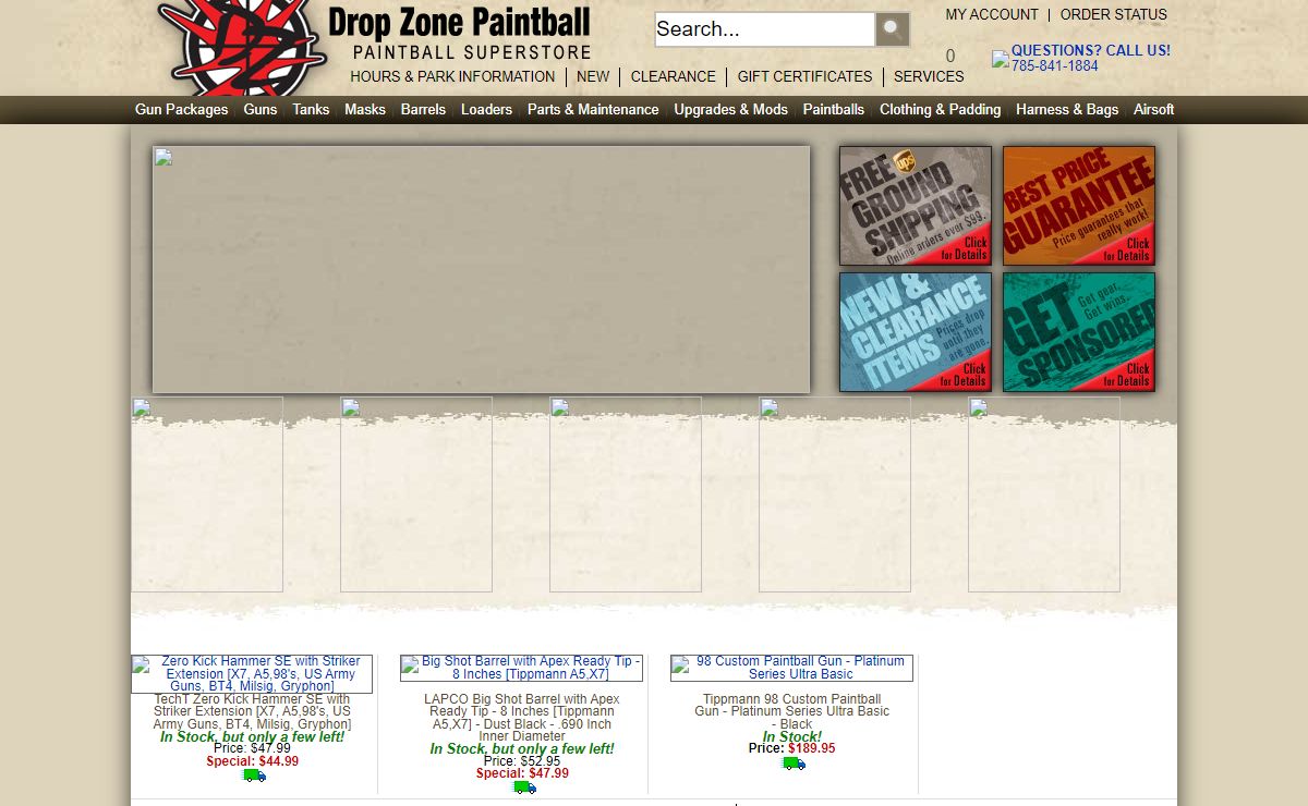 Kansas Paintball Stores and Paintball Field - Lawrence - Topeka - KC