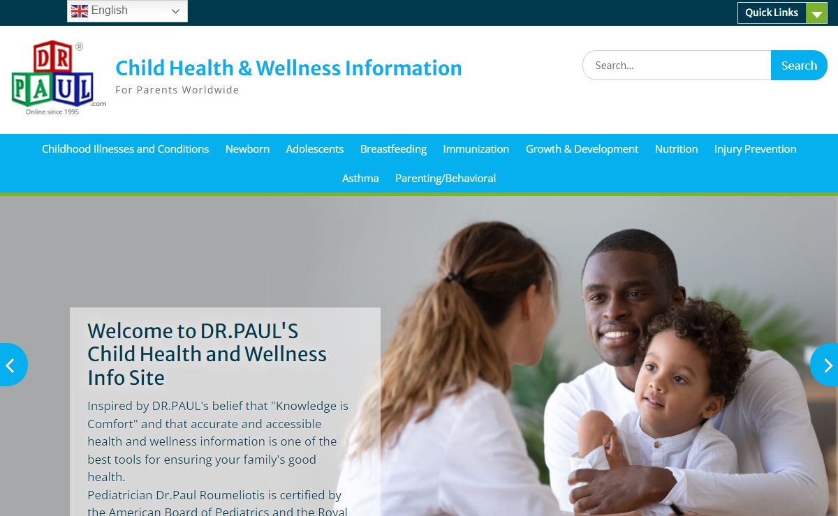 Child Health And Wellness Information - Dr. Paul