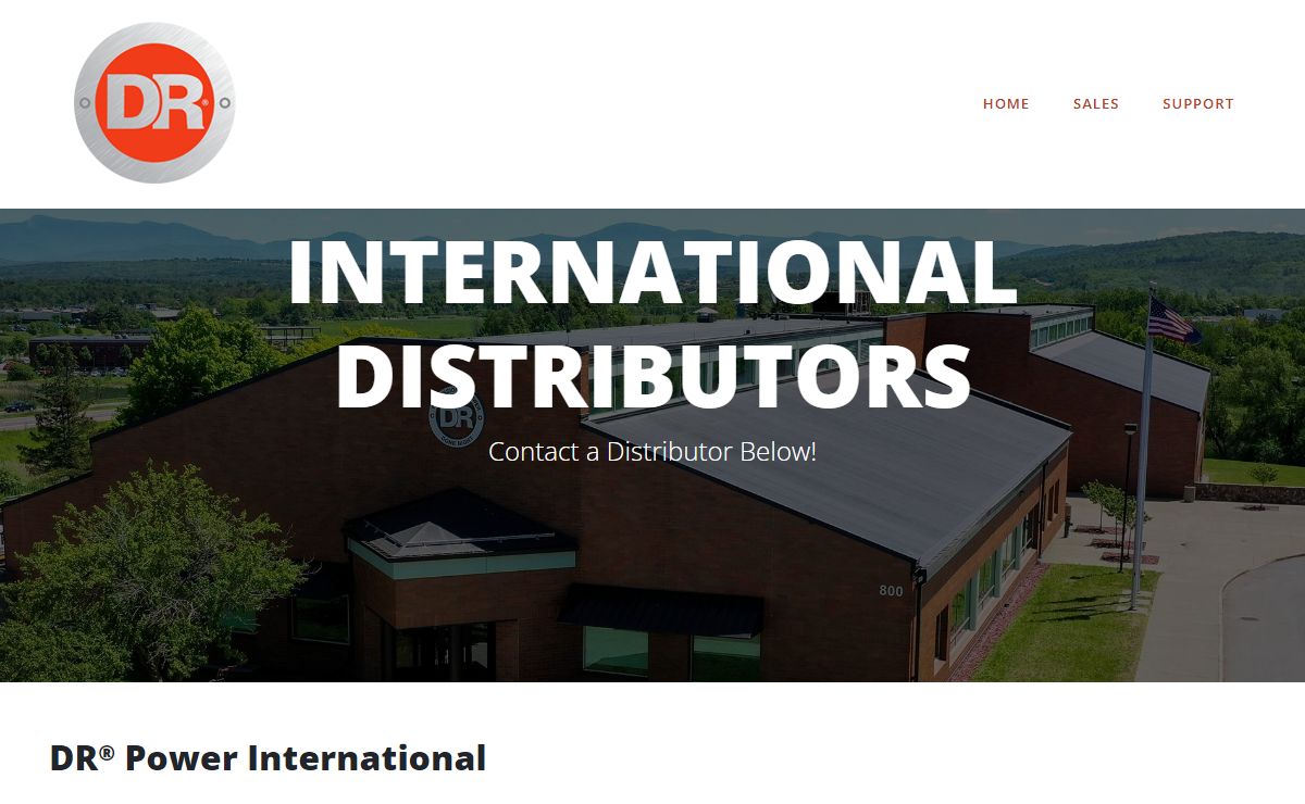 International-sales | DR Power Equipment