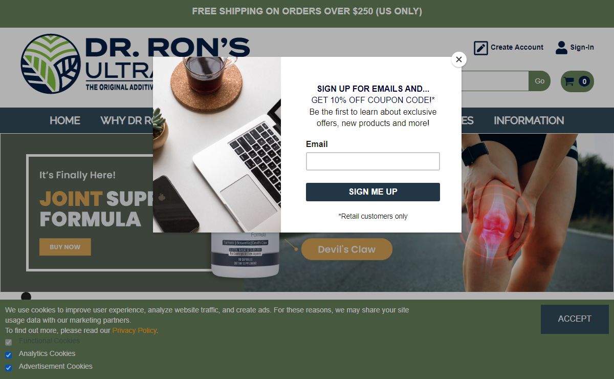 Dr. Ron's Ultra-Pure