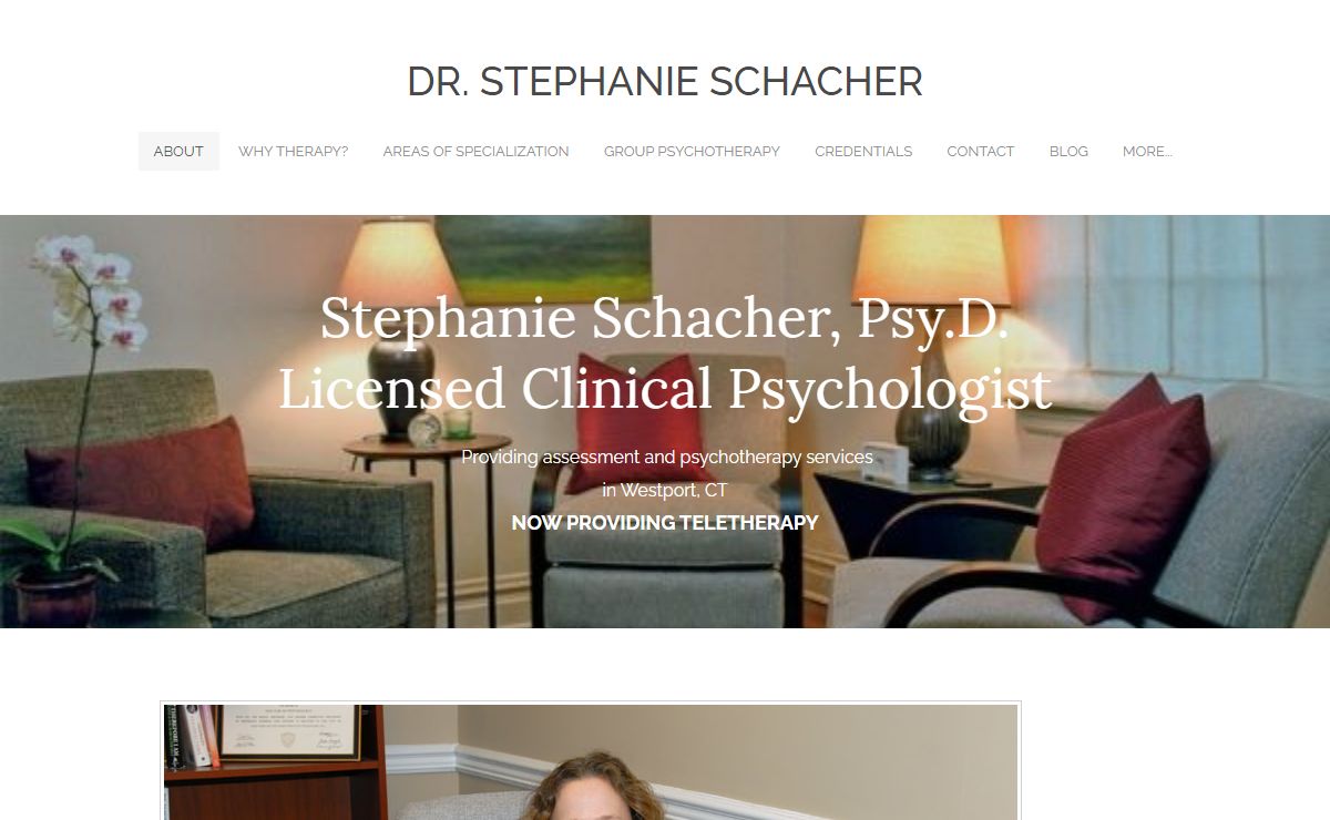 Dr. Stephanie Schacher - ABOUT