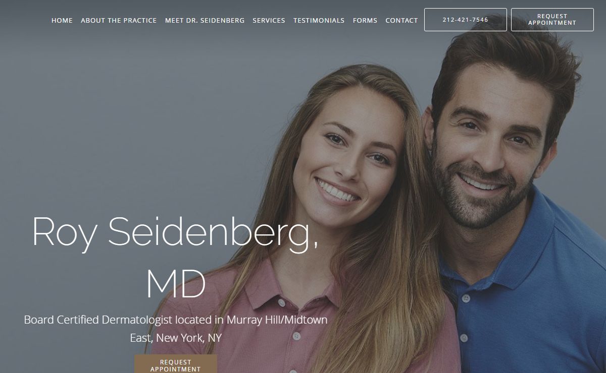 Board Certified Dermatologist Murray Hill/Midtown East New York, NY | Roy Seidenberg, MD