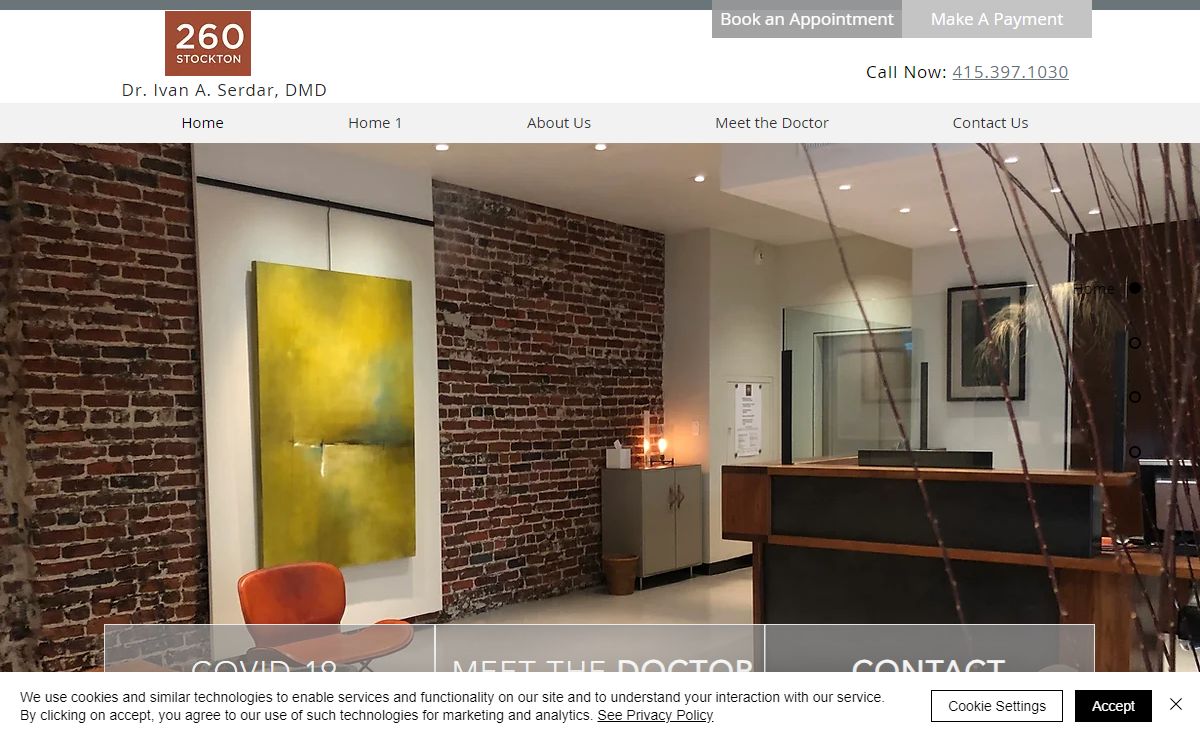 Ivan Serdar, DMD | 260 Stockton | Cosmetic Dentist | San Francisco