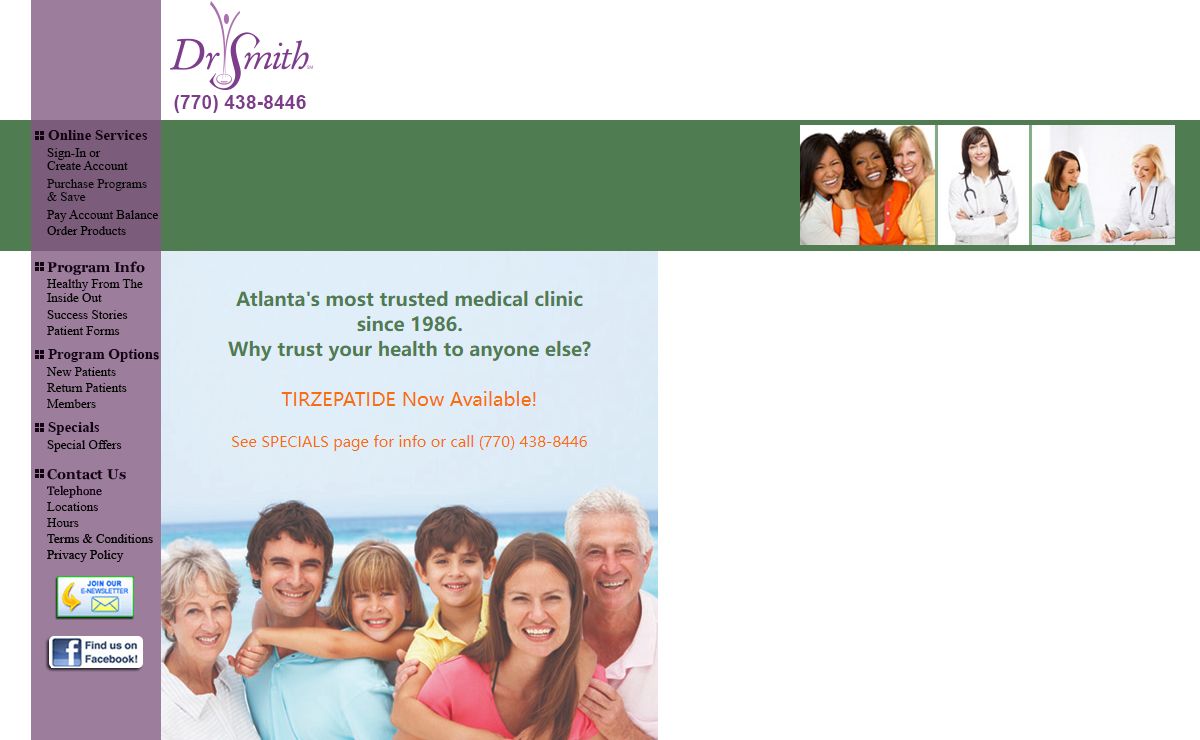 Dr. Smith's Program - Healthy From The Inside Out