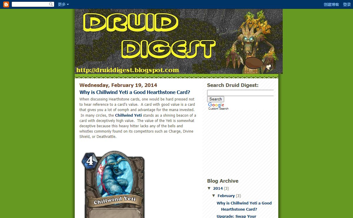 Druid Digest