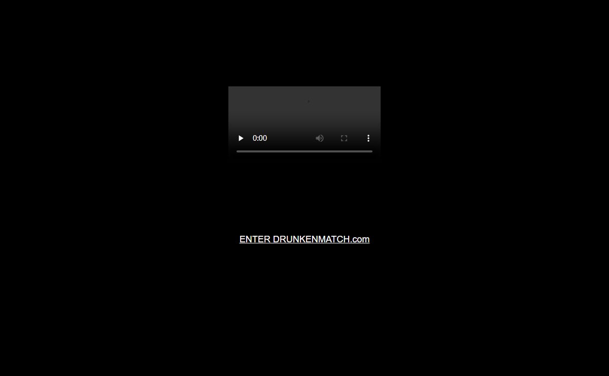 DrunkenMatch.com Splash Intro