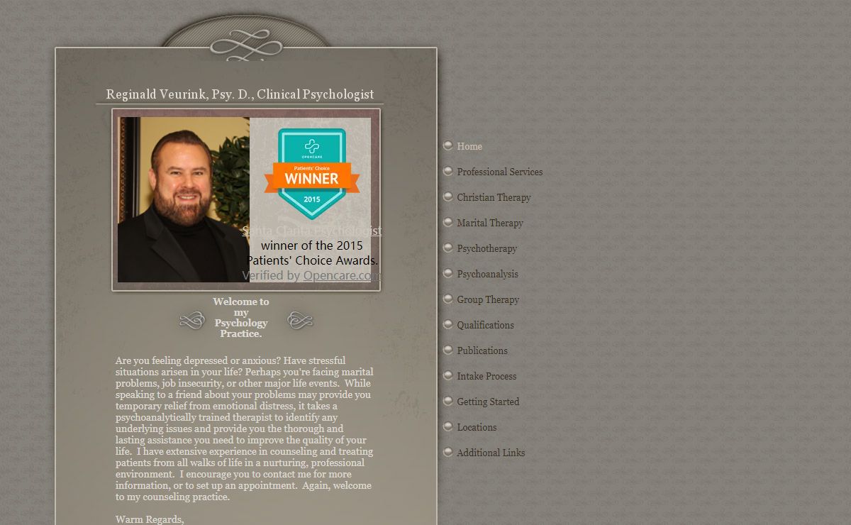 Welcome to Dr. Veurink's Psychology Practice | Santa Clarita, CA